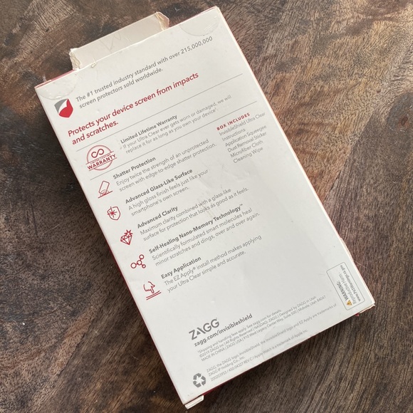 ZAGG InvisibleShield Ultra Clear+ for Apple Watch Series 6/SE/5/4 (40mm Screen) - Picture 2 of 8